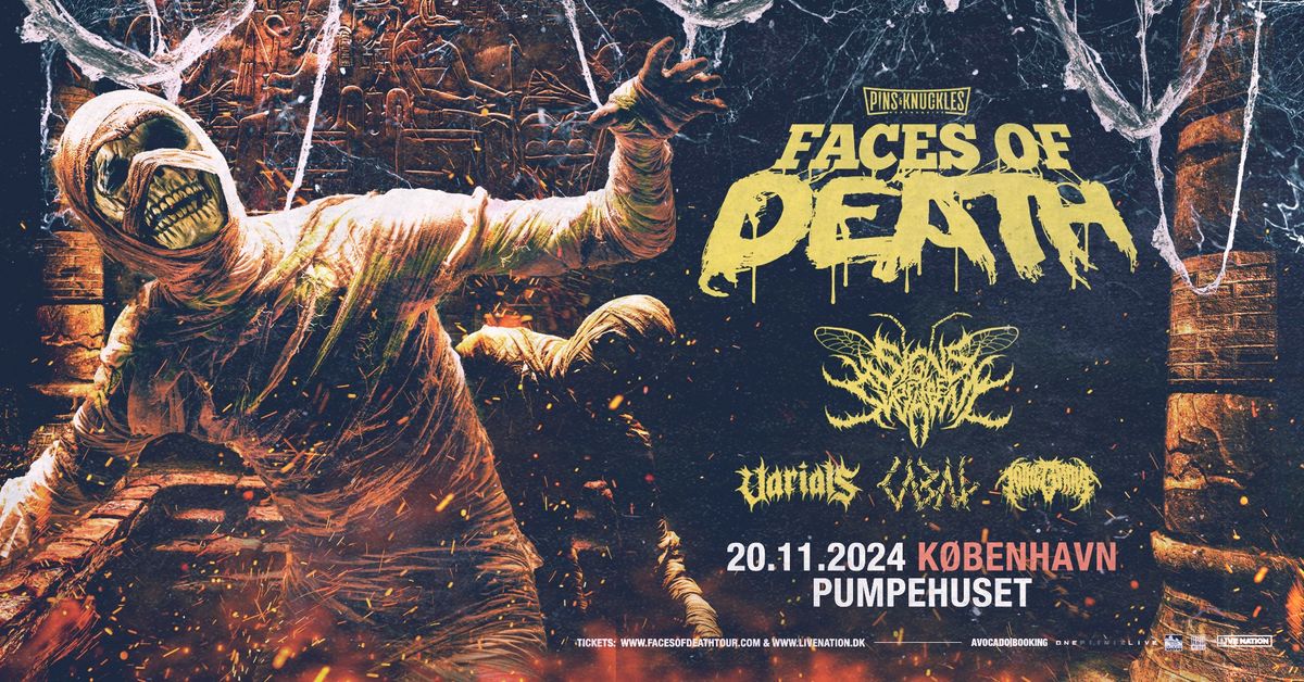 Avocado Booking presents: Pins & Knuckles Faces of Death Tour 2024: Cabal + Signs Of The Swarm