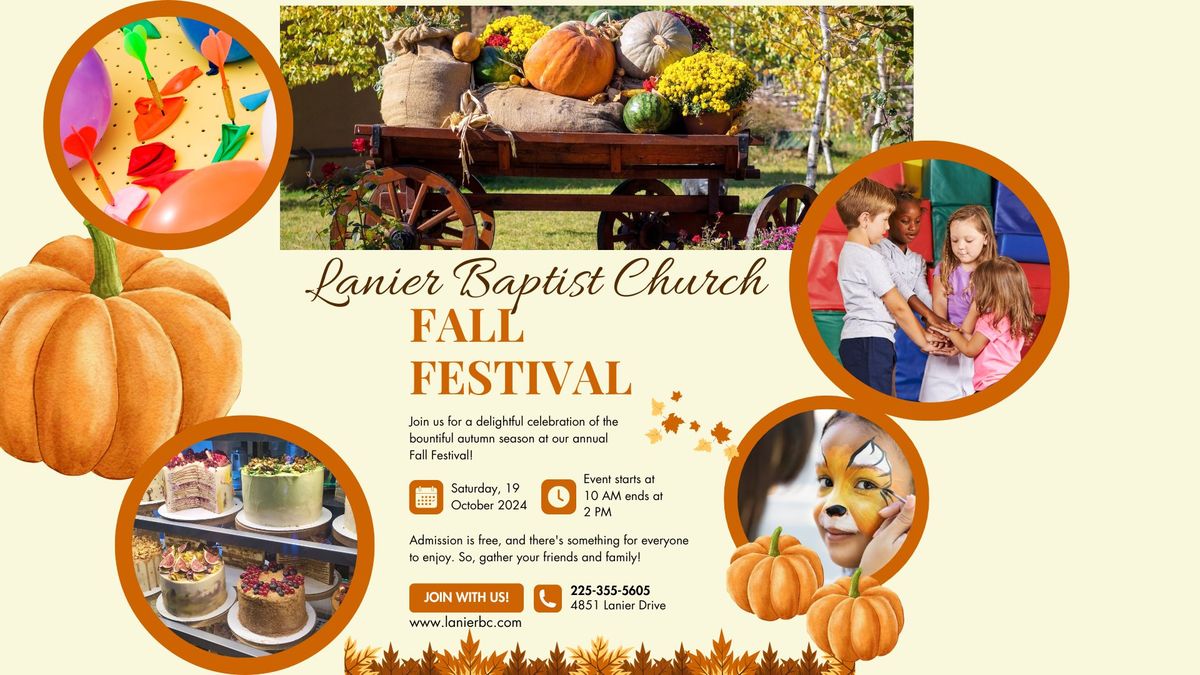 Lanier Baptist Fall Festival