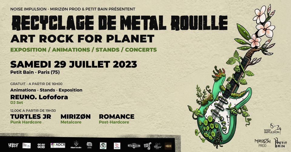 Recyclage de Metal Rouill\u00e9 @Paris