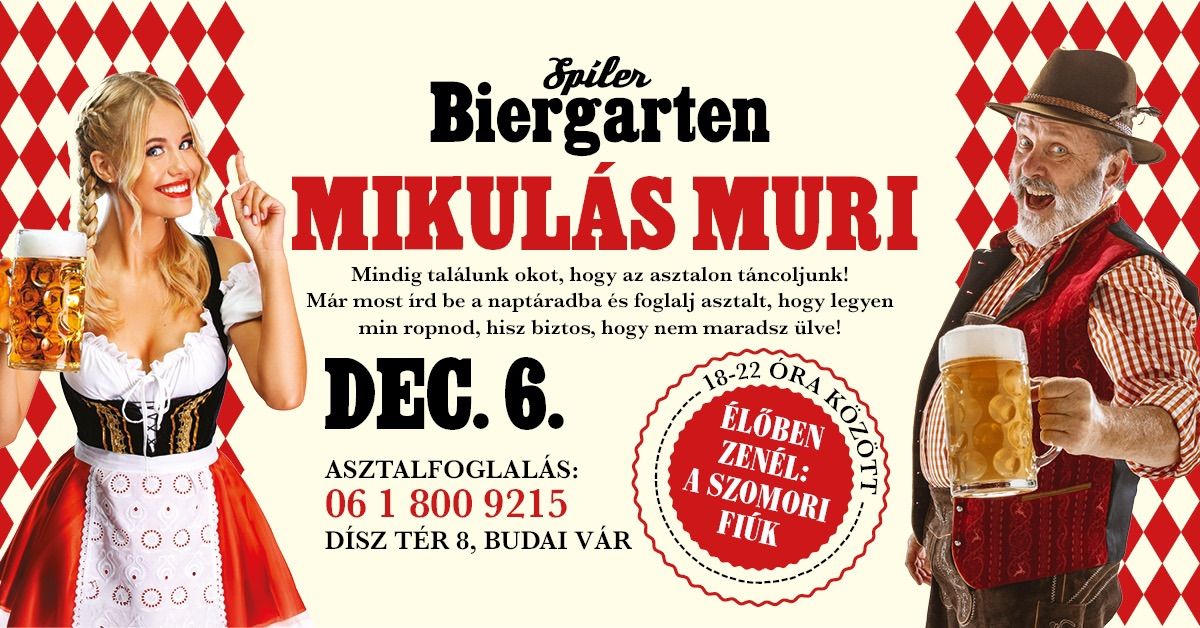 Mikul\u00e1s Muri | Sp\u00edler Biergarten