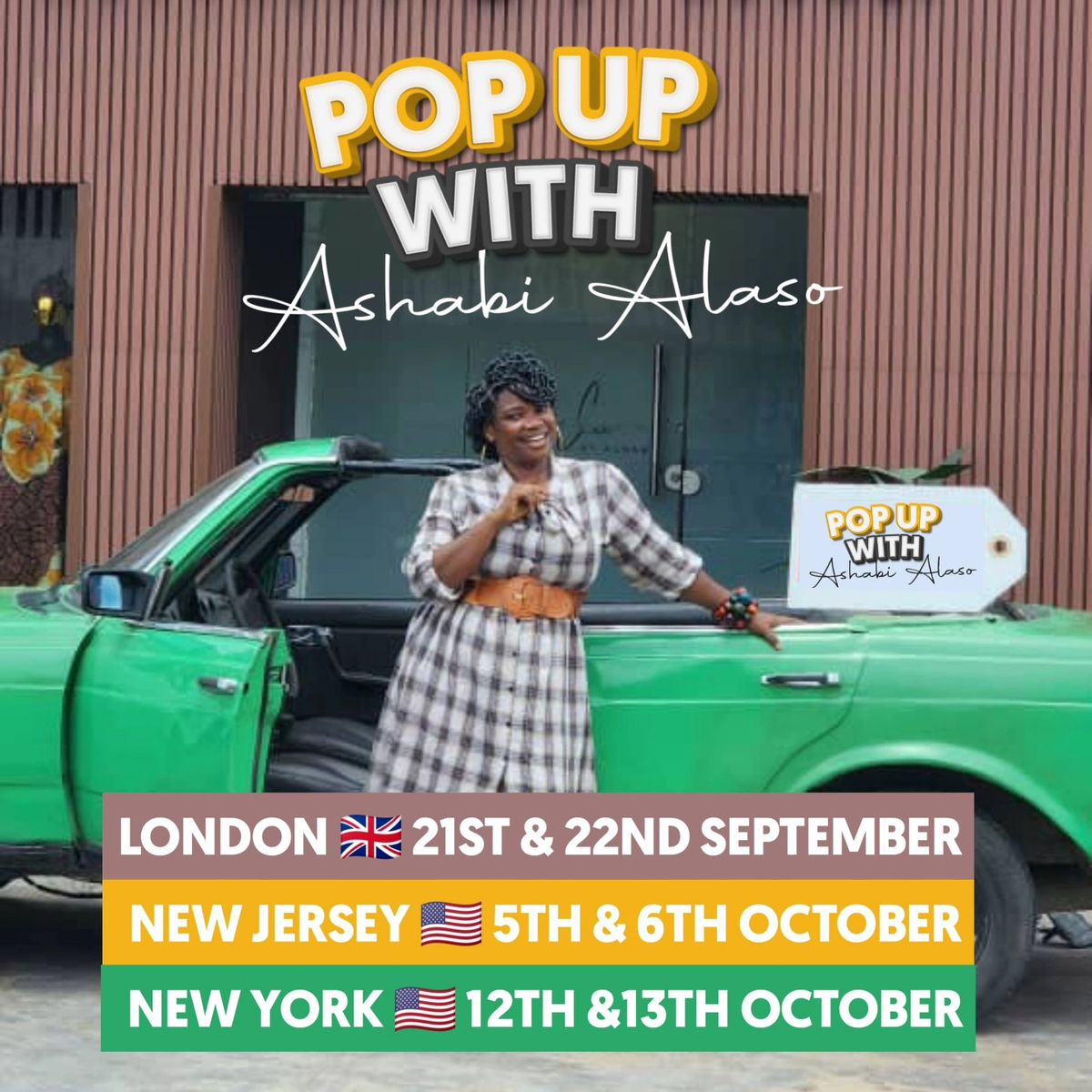 Charity POP UP WITH ASHABI 