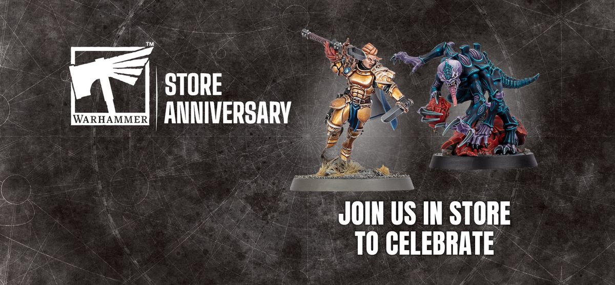 Warhammer Boulder Anniversary!