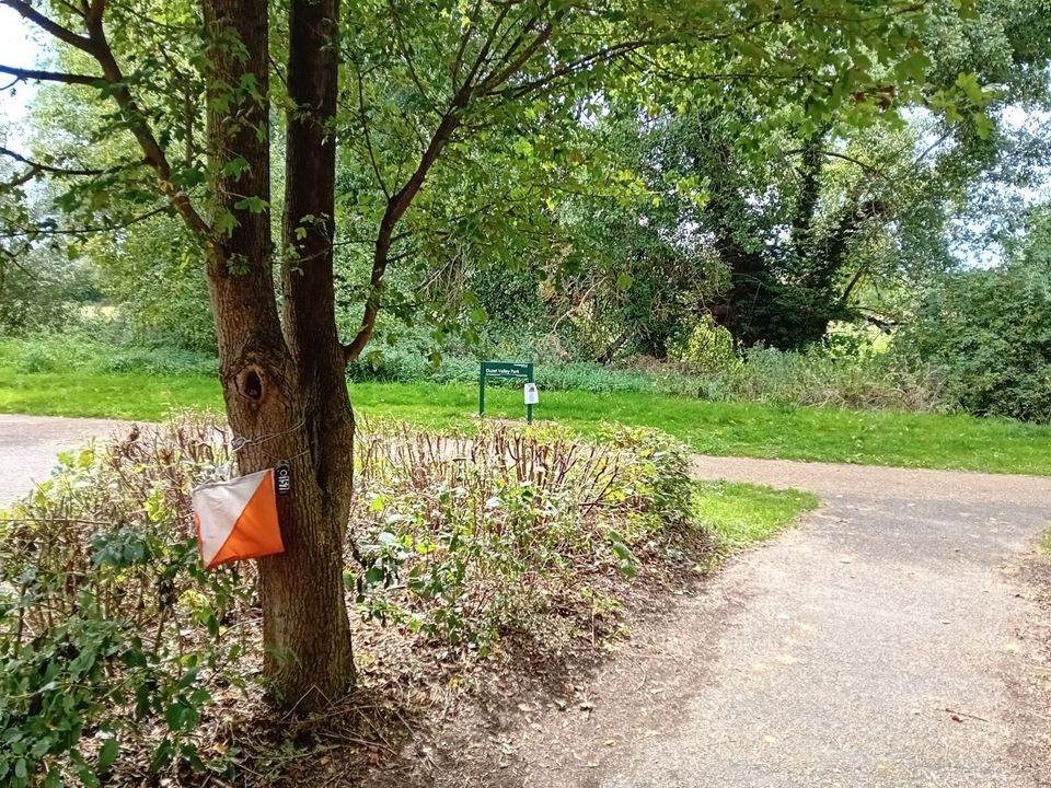 Orienteering at Great Linford Manor Park