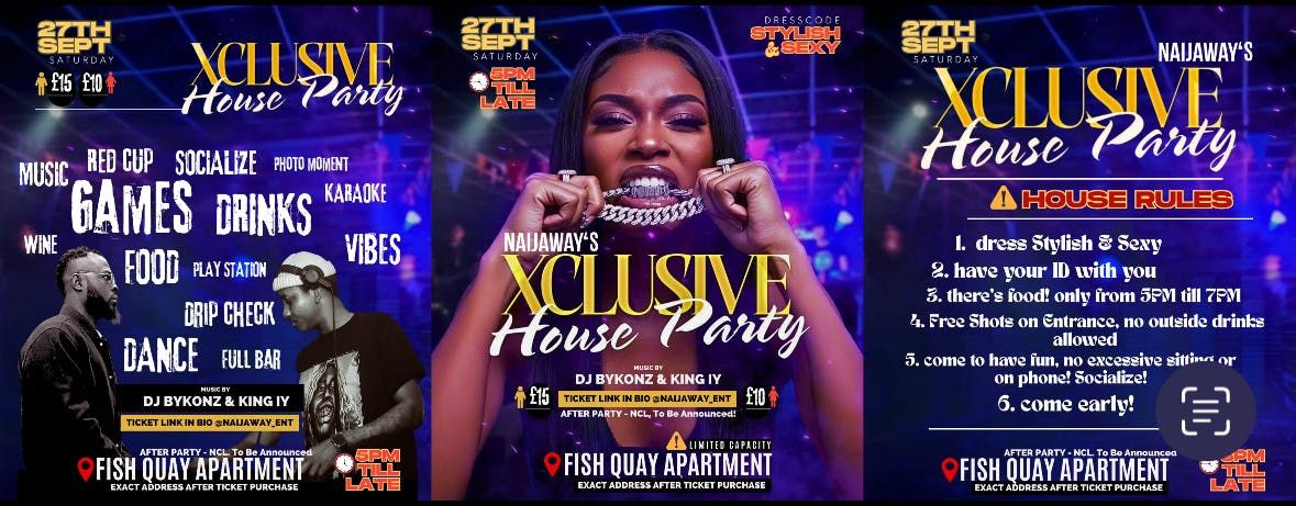 XCLUSIVE HOUSE PARTY