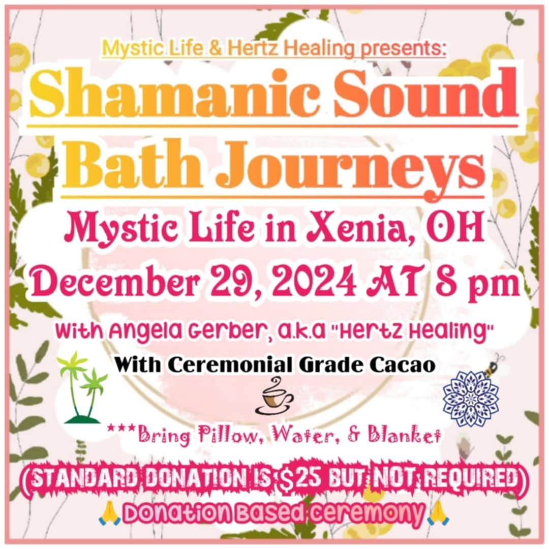 Shamanic Sound Bath Journey with Angela Gerber 