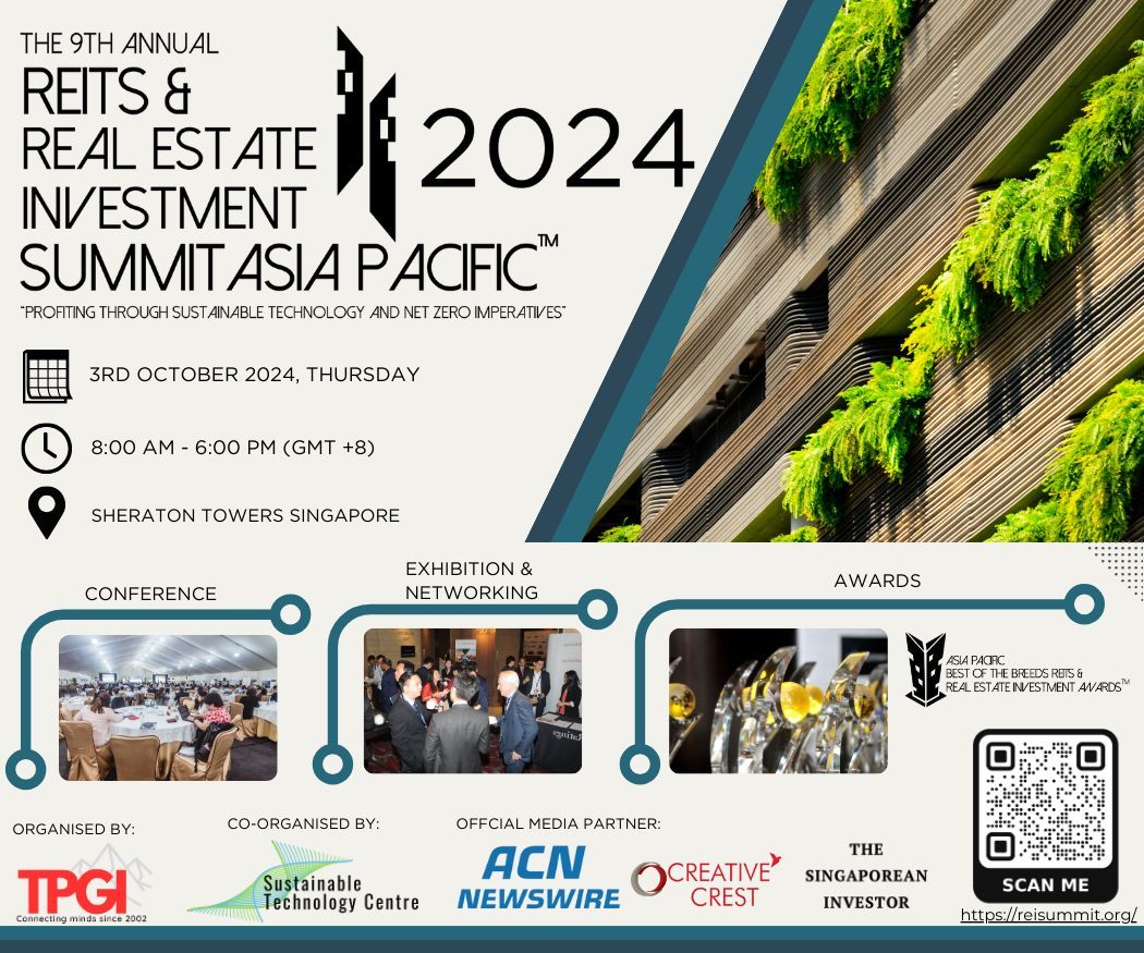 The 9th Annual REITs and Real Estate Asia Pacific 2024