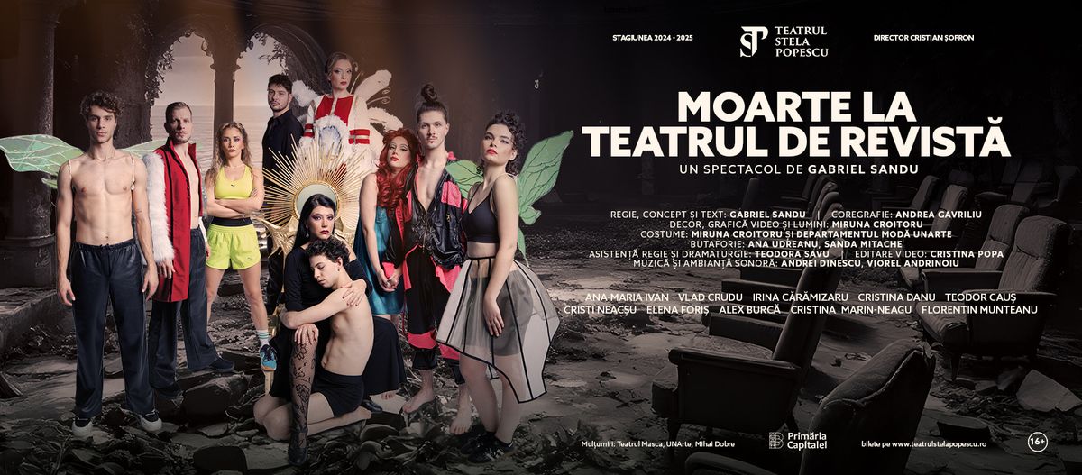 \u201eMoarte la Teatrul de Revist\u0103\u201d la Teatrul Metropolis