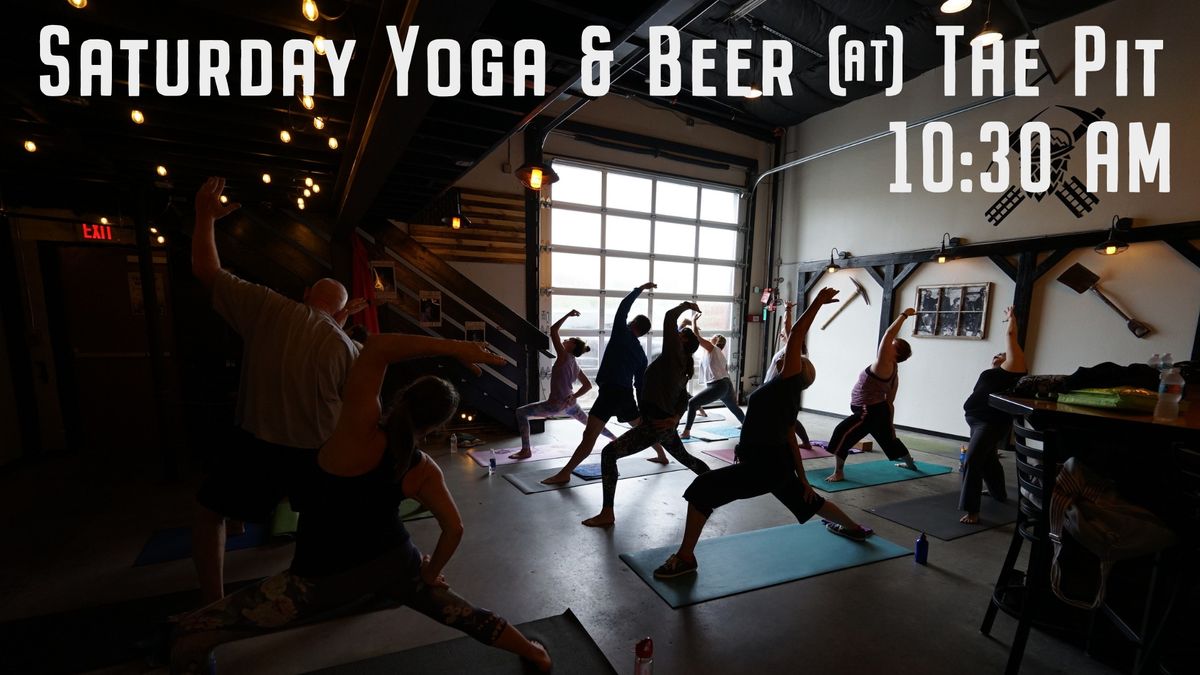 Saturday Morning Yoga & Beer