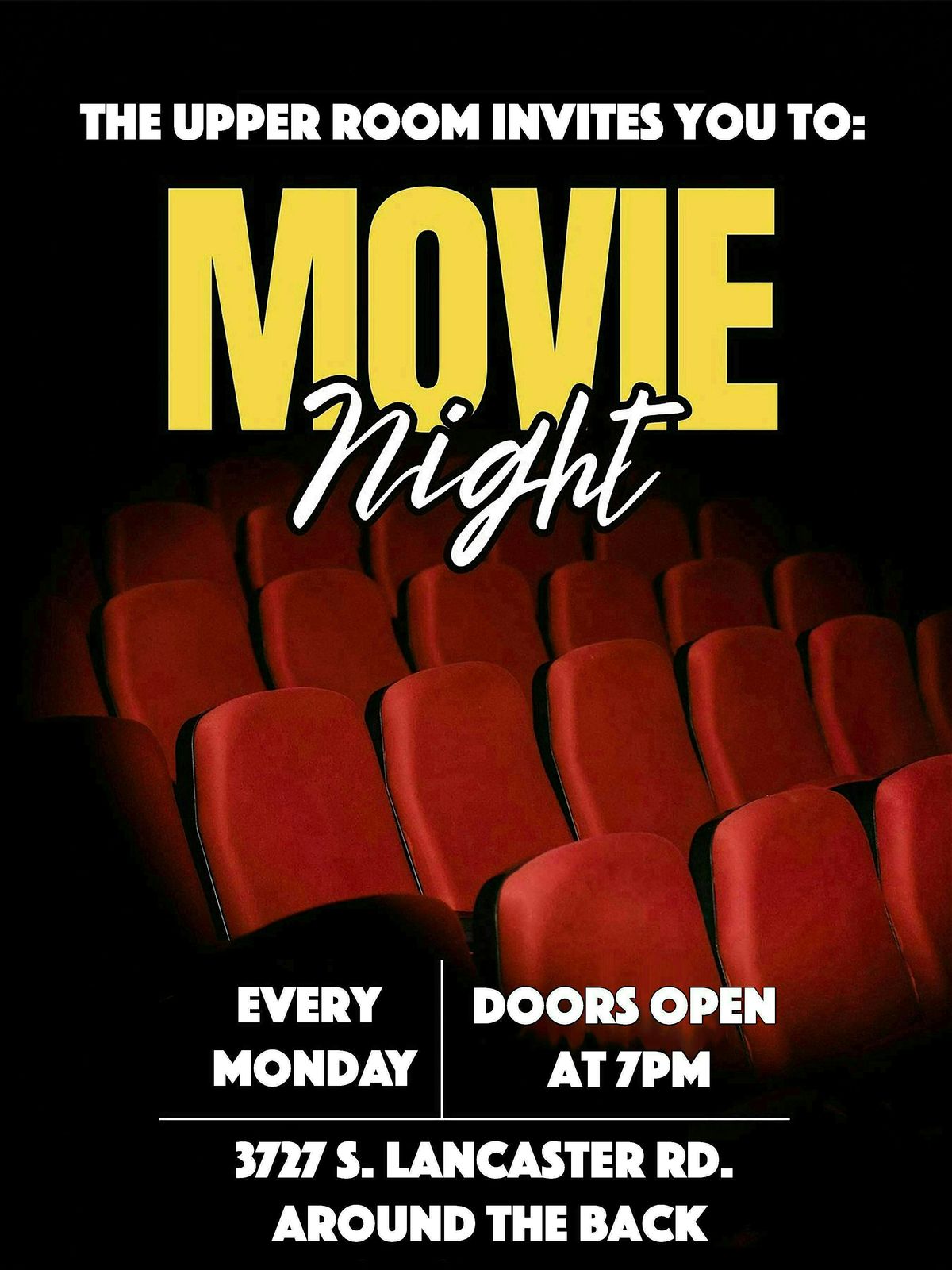 Netflix and Chill @ The Upper Room