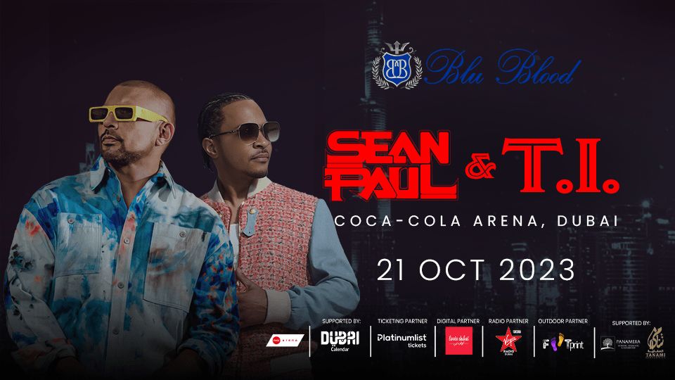 Sean Paul & T.I. Live at Coca-Cola Arena, Dubai