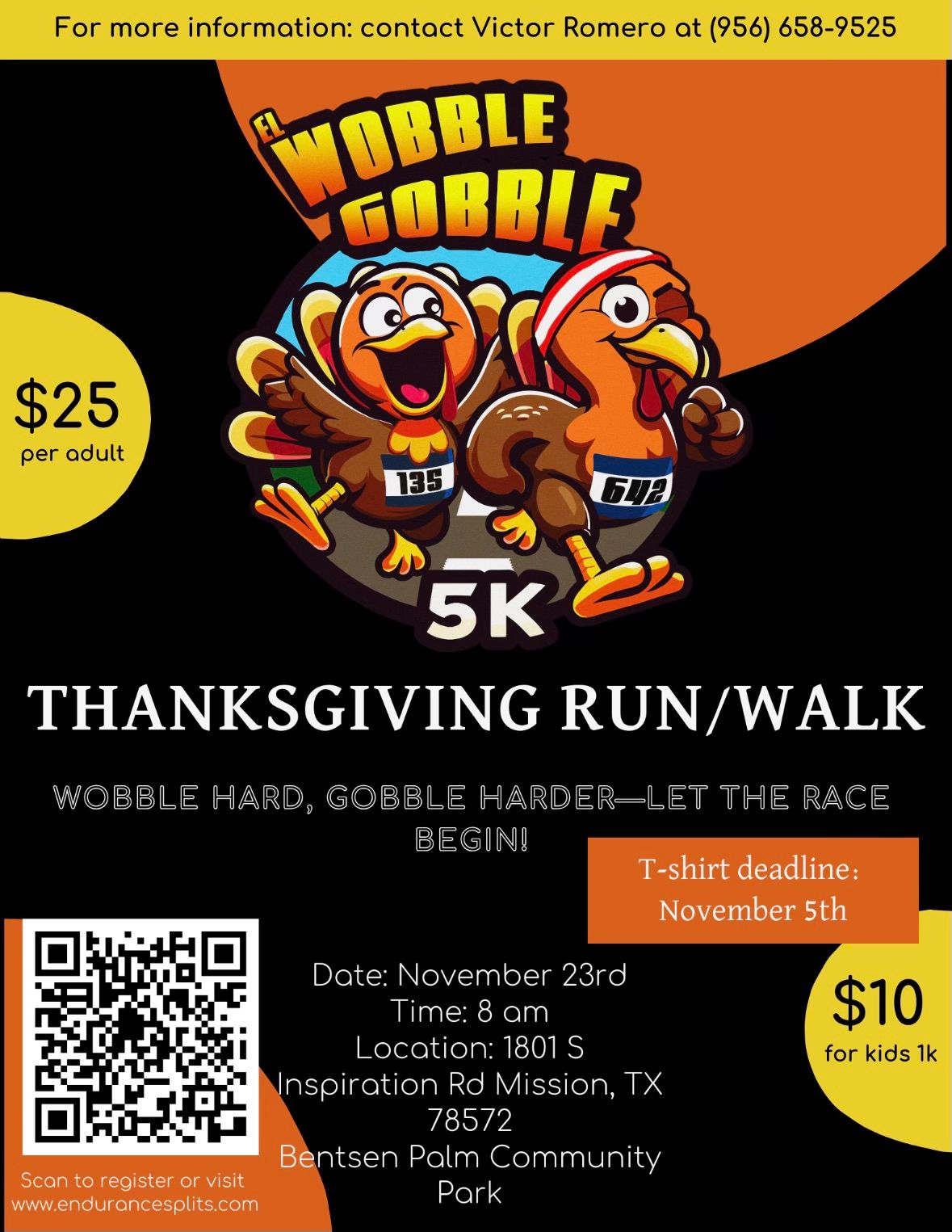 El Wobble Gobble 5k