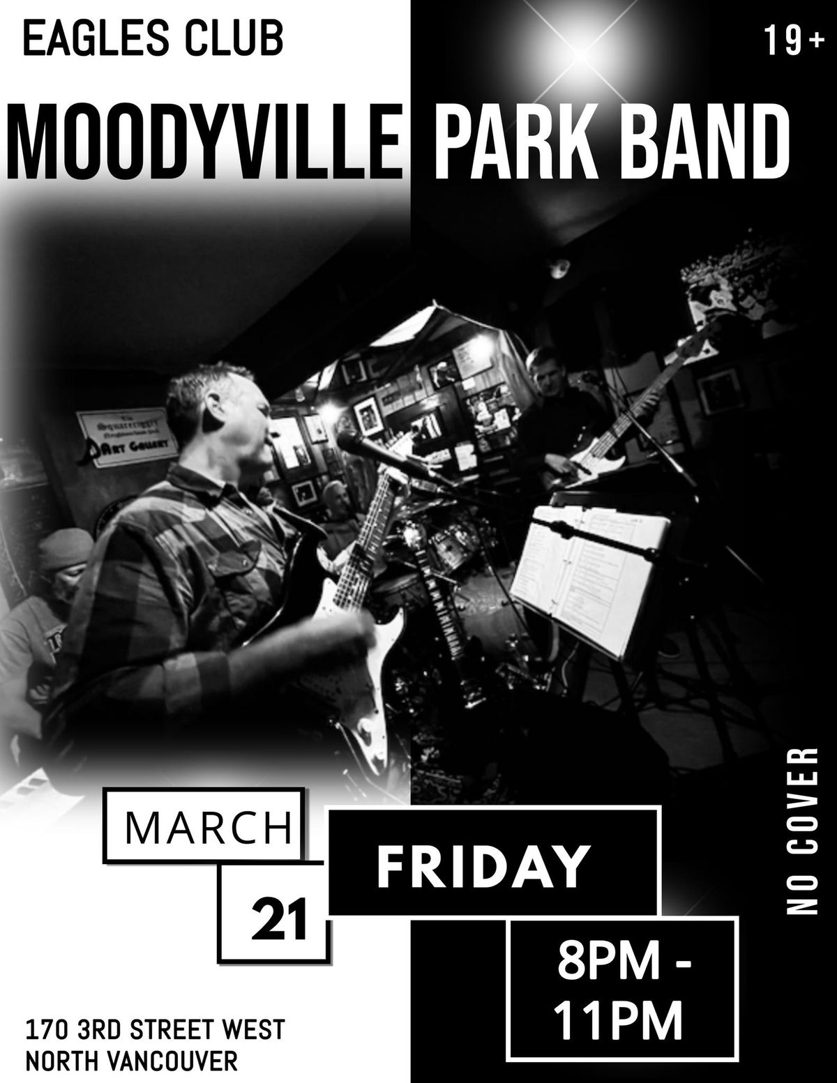 Moodyville Park Band @ The Eagles Club 