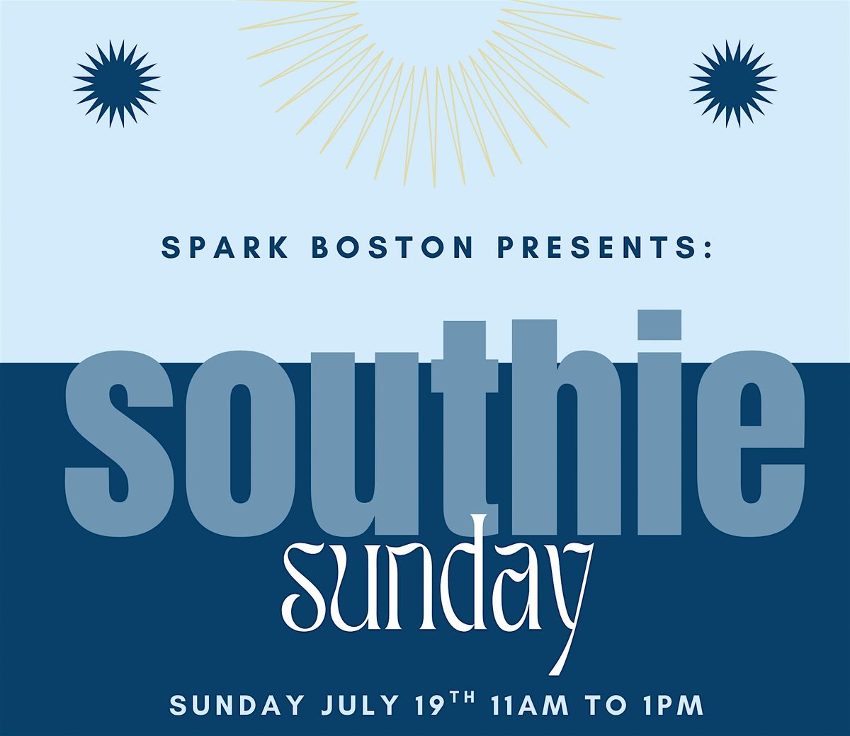Southie Sunday: A SPARK Neighborhood Social