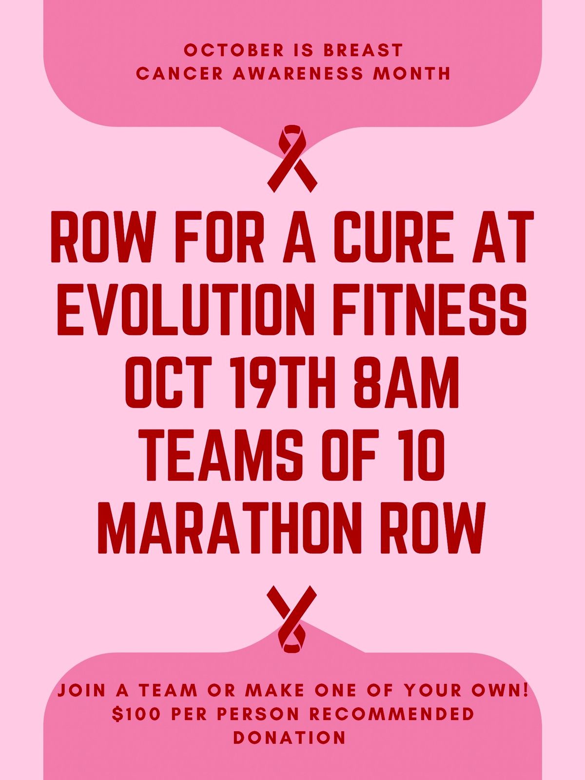 Row for a Cure