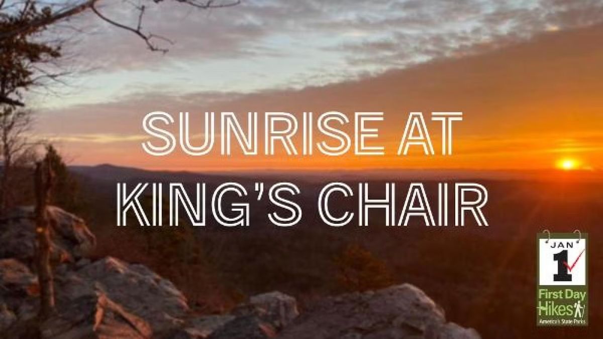 First Day Hike: Sunrise at King's Chair