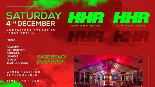HHR Winter Edition - Hip Hop, RnB, Dancehall & Afrobeats