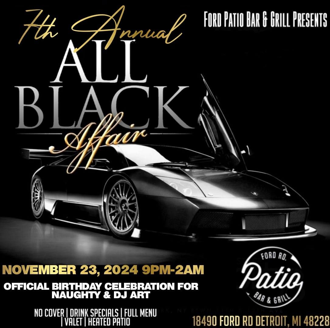 Ford Patio's 7th Annual All Black Affair