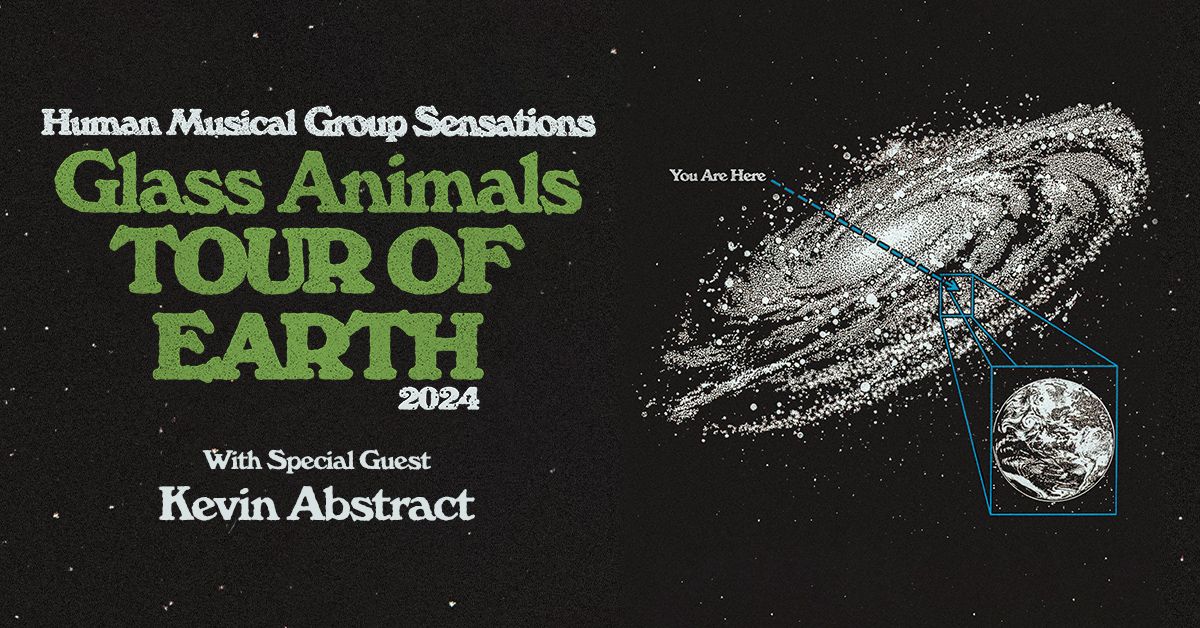 Human Musical Group Sensations GLASS ANIMALS: TOUR OF EARTH