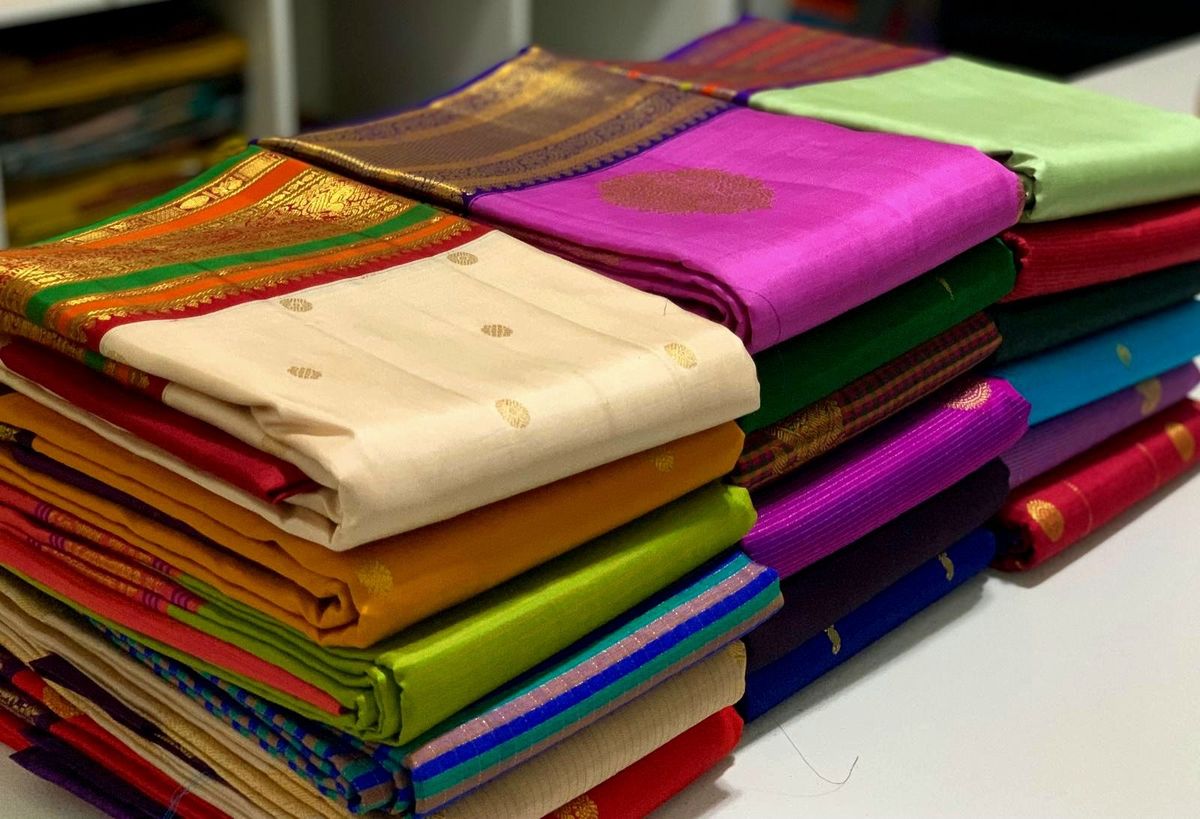 Exclusive Pure Kanjivaram Silk and Silk Cotton Show 