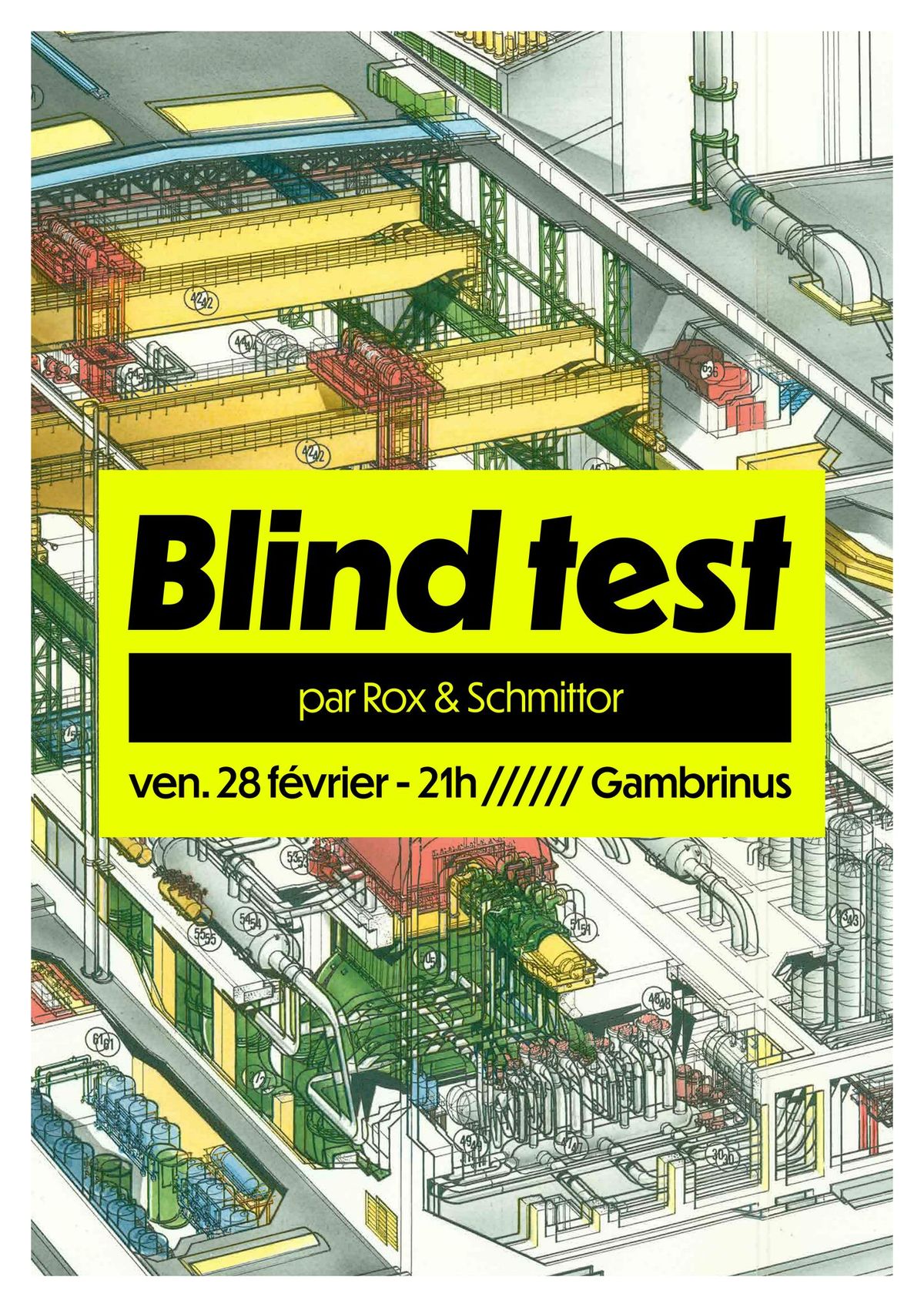 BLIND-TEST by ROX & SCHMITTOR 