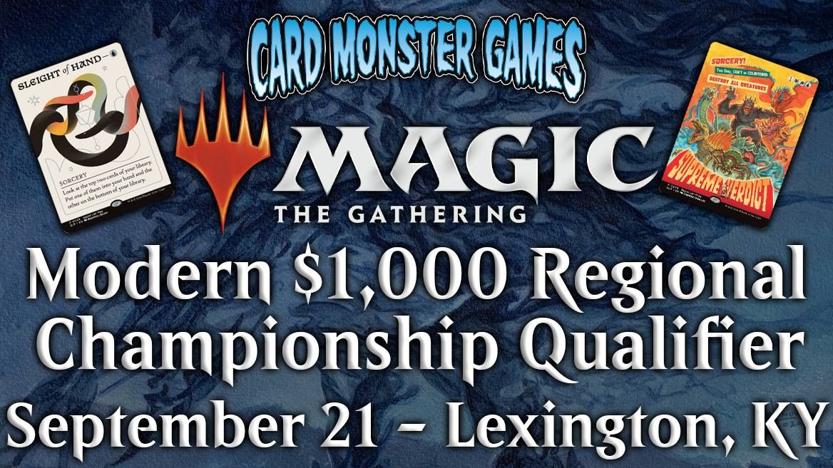 MTG: Modern $1,000 Regional Championship Qualifier - September