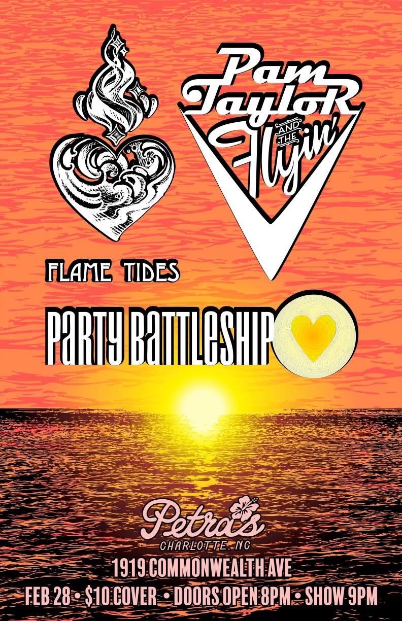 Flame Tides | Pam Taylor & The Flyin' V | Party Battleship