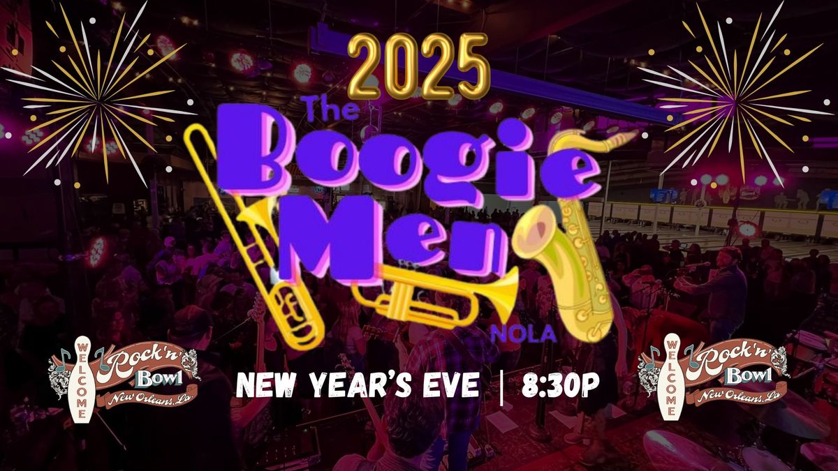 New Years Eve with The Boogie Men | Rock'n'Bowl\u00ae New Orleans