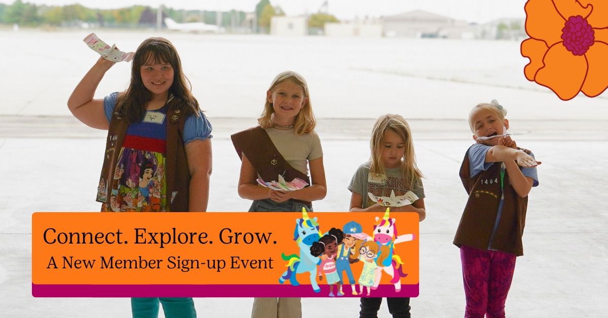 Berwick | Connect. Explore. Grow | Girl Scouts New Member Sign-up Event 