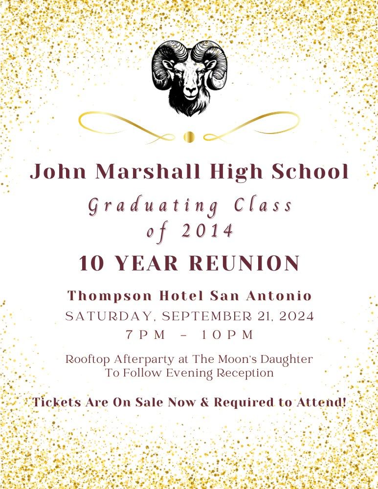 JMHS Class of 2014 - 10 Year Reunion!