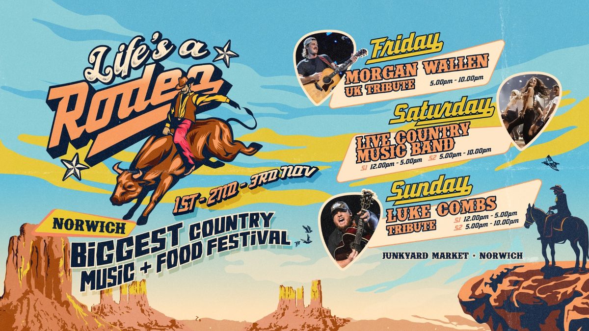 Life\u2019s A Rodeo : A Taste Of Country Music &amp; Food Festival \ud83c\uddfa\ud83c\uddf8 