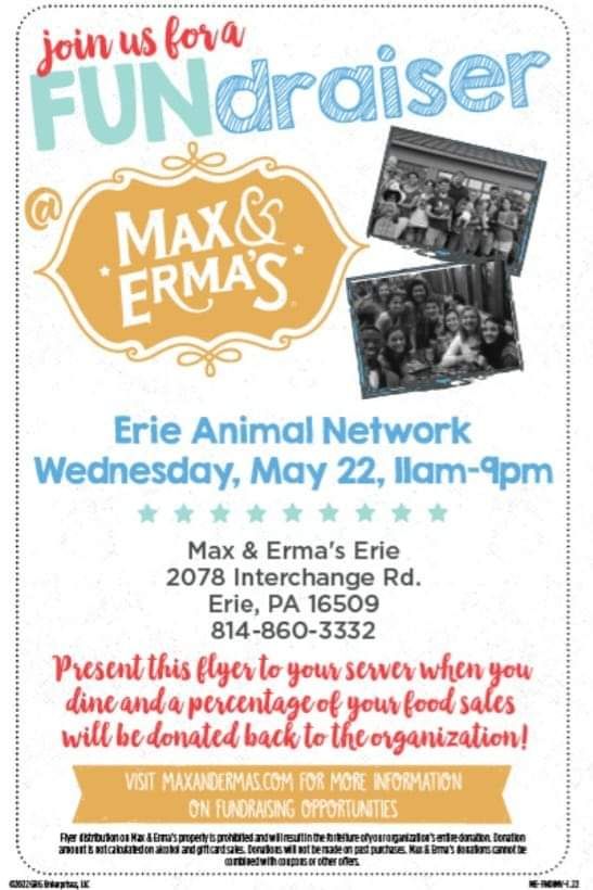 Max & Ermas Fundraiser for EAN