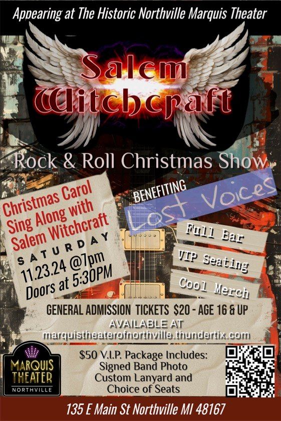 Salem Witchcraft Rock n Roll Christmas Show