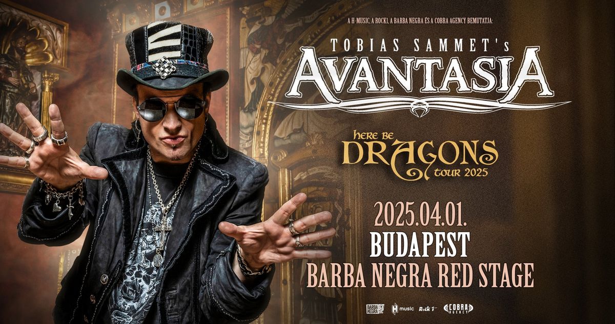 AVANTASIA \u201cHere Be Dragons Tour 2025\u201d - Barba Negra