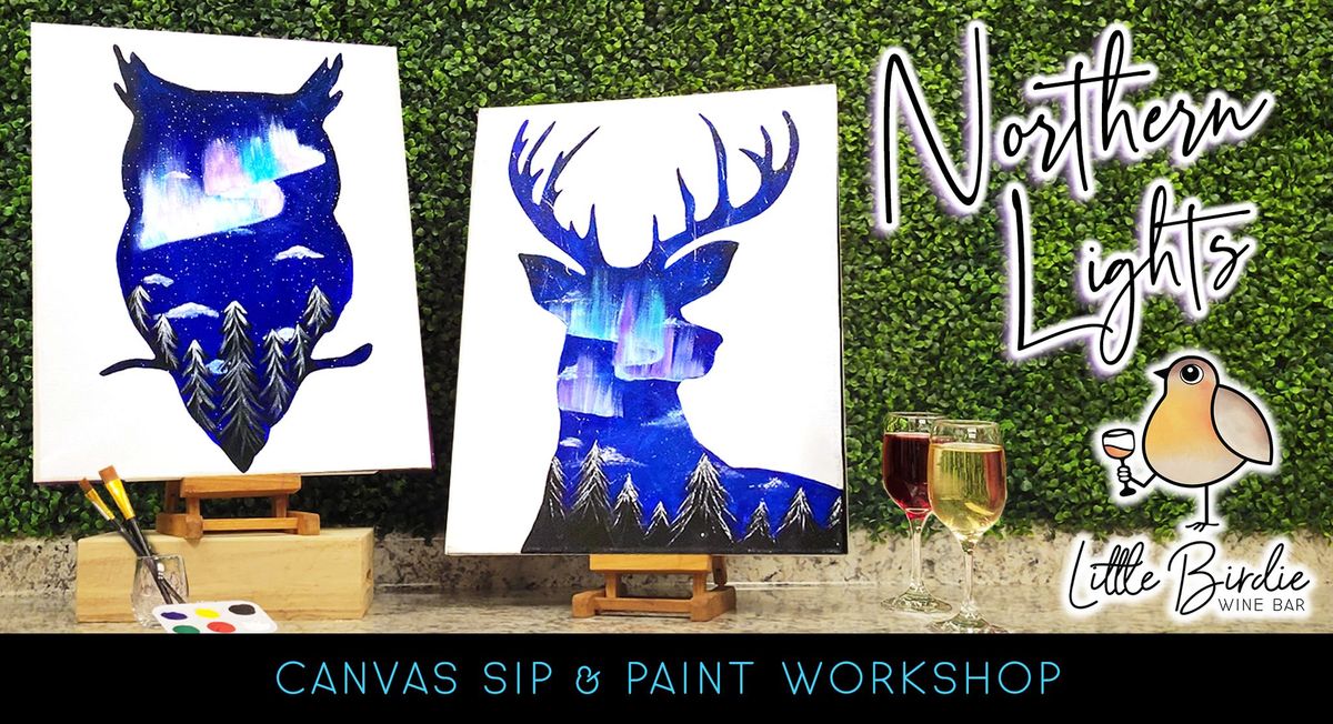 Northern Lights | Sip & Paint Workshop 