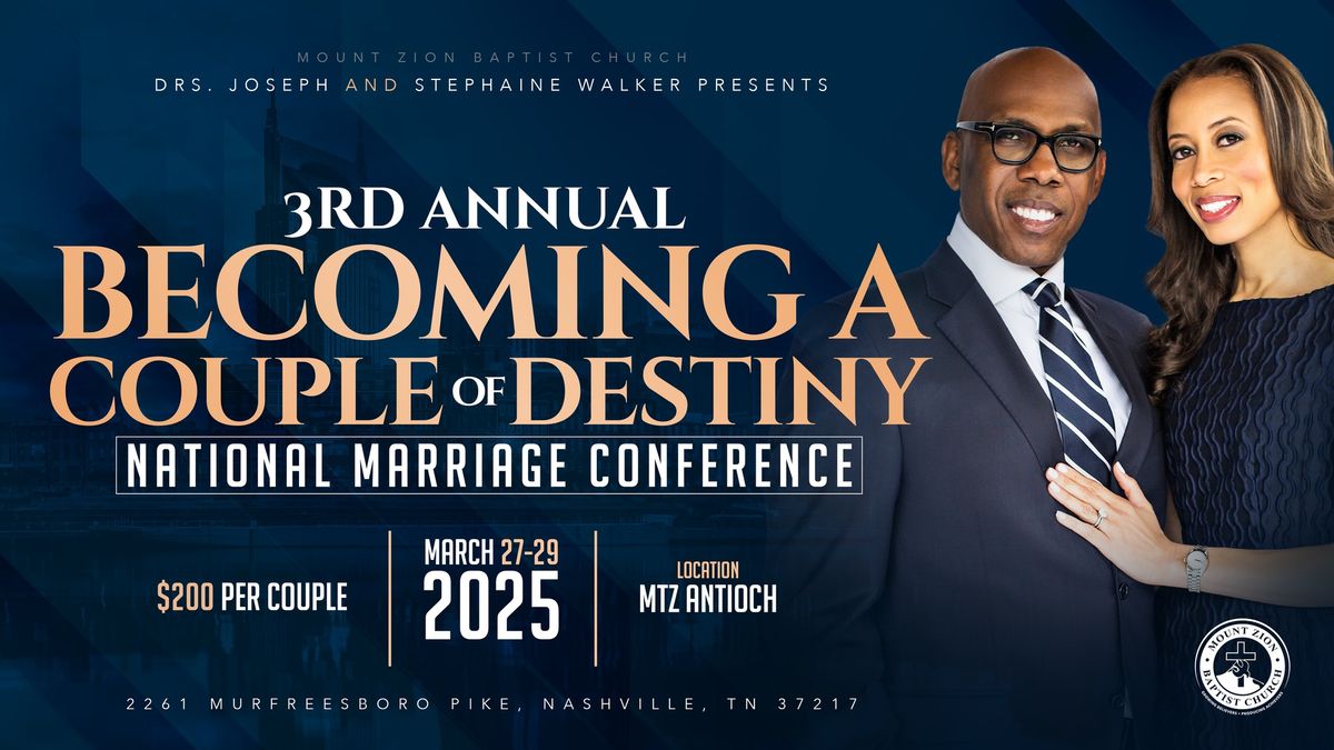 Becoming A Couple of Destiny National Marriage Conference