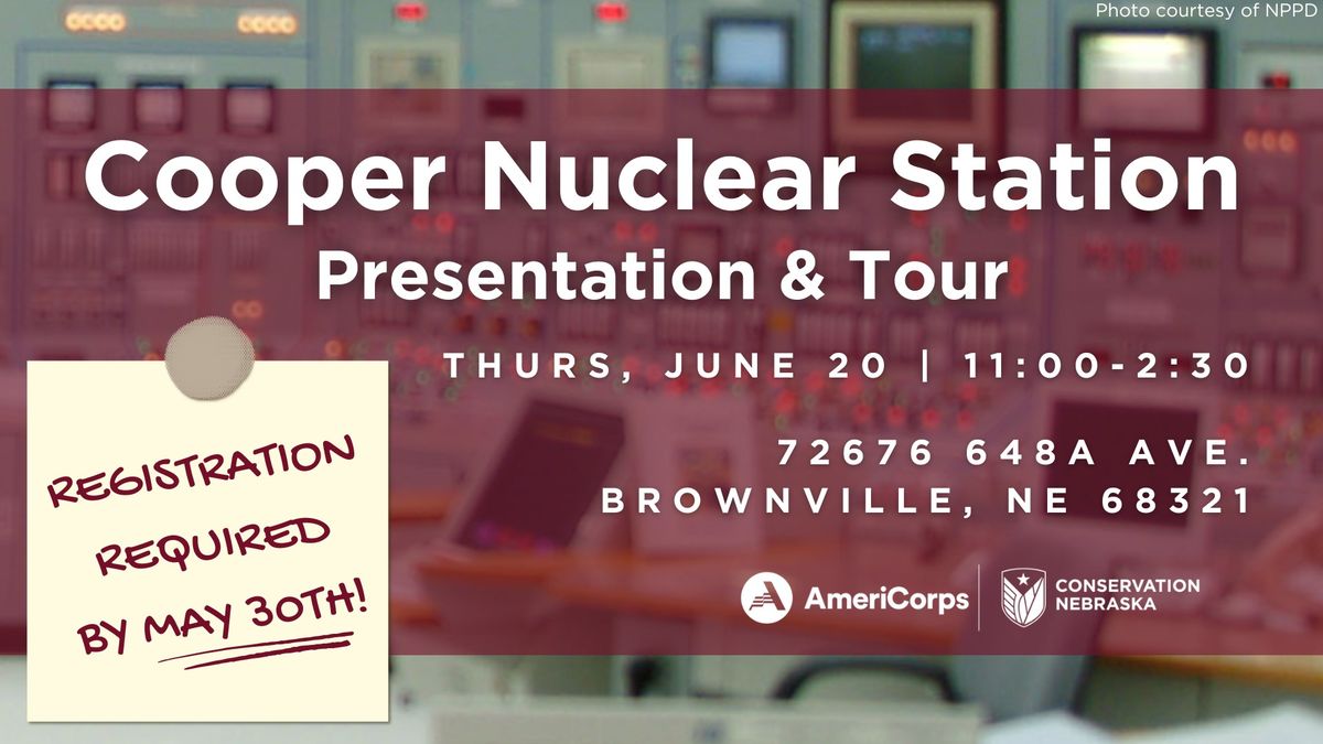 Cooper Nuclear Station Presentation and Tour