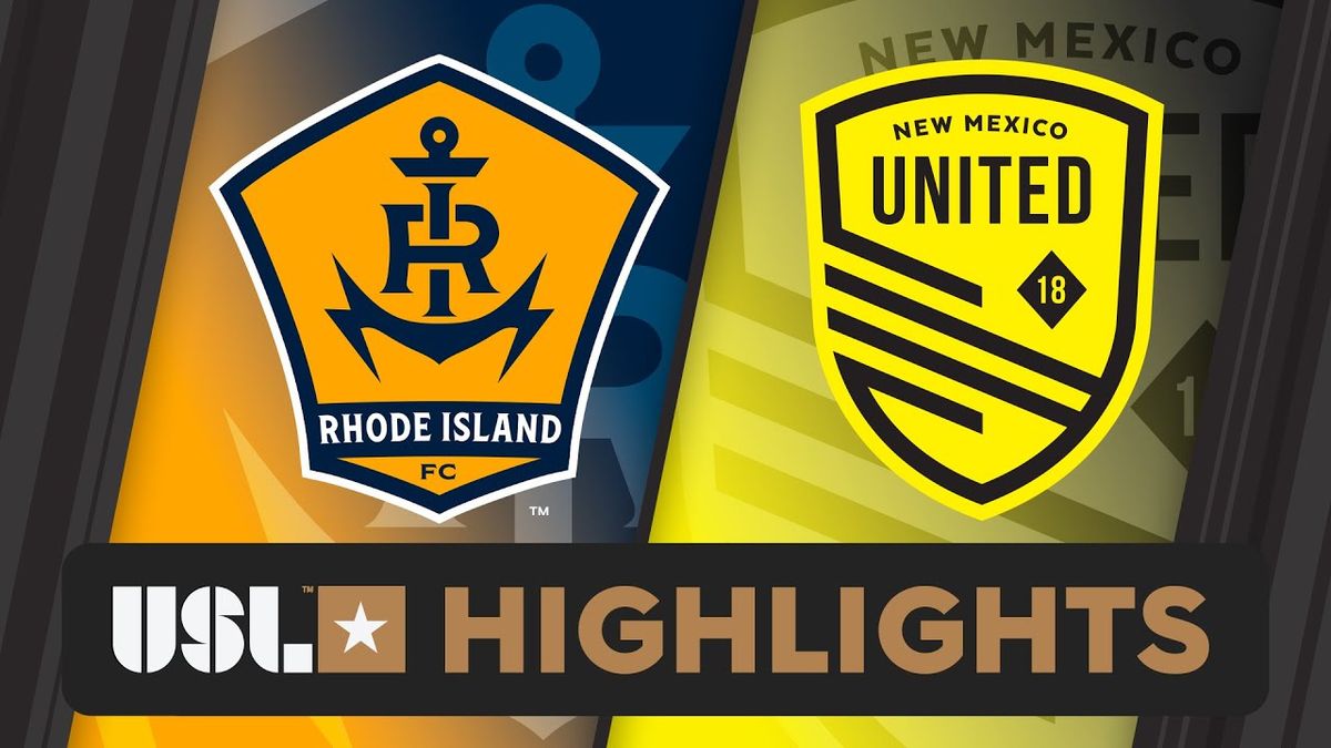 New Mexico United vs. Rhode Island FC