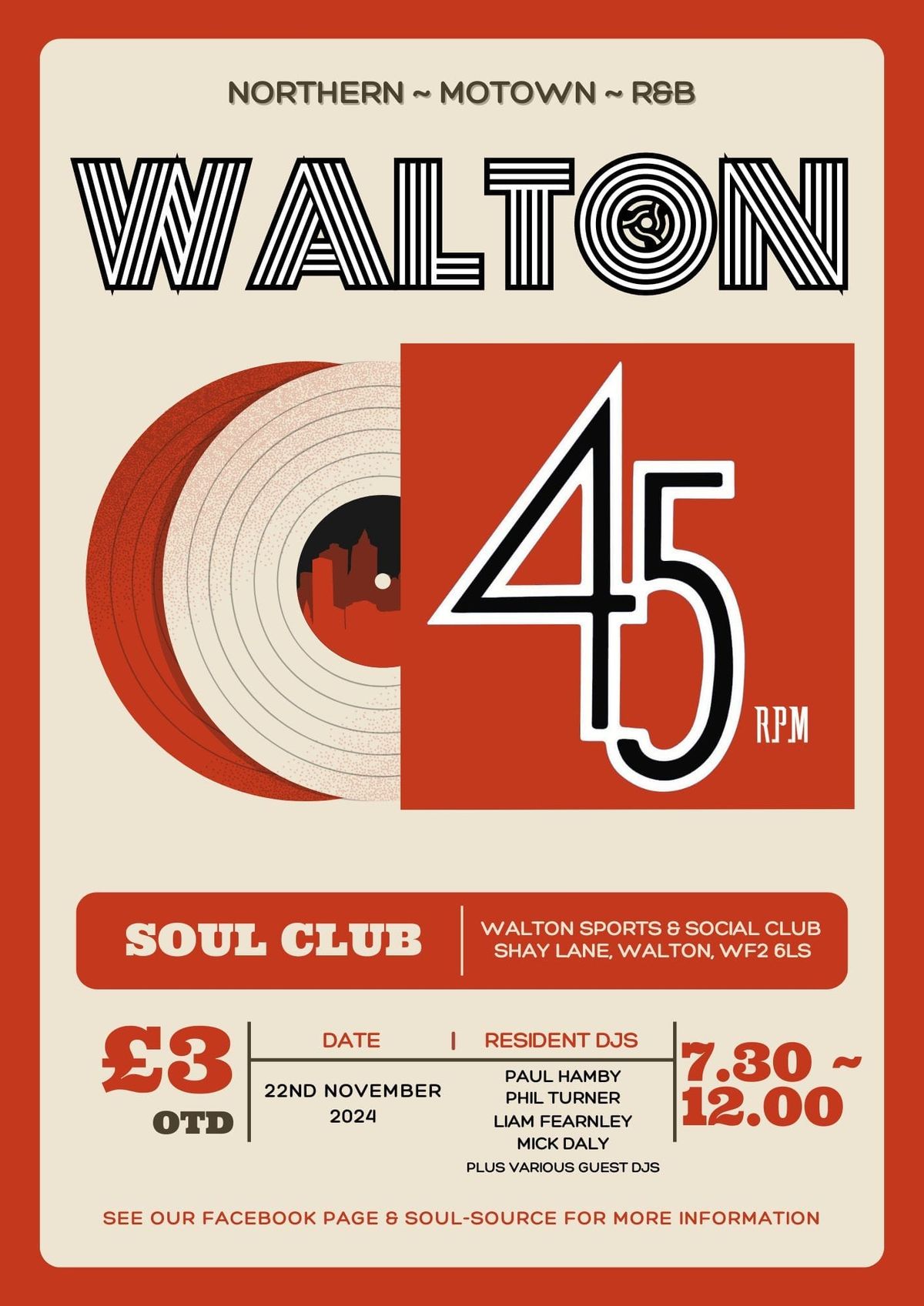 walton 45 soul club 