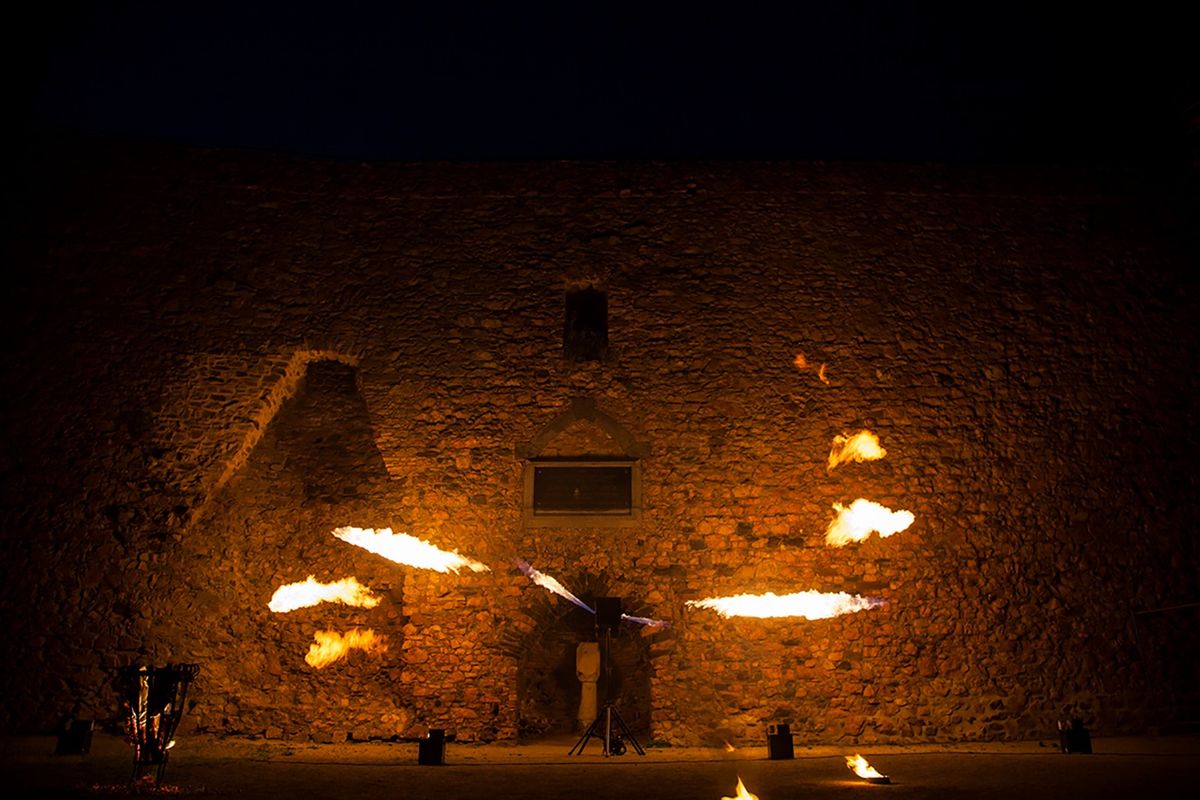 Rittermahl mit Tanz der Flammen 