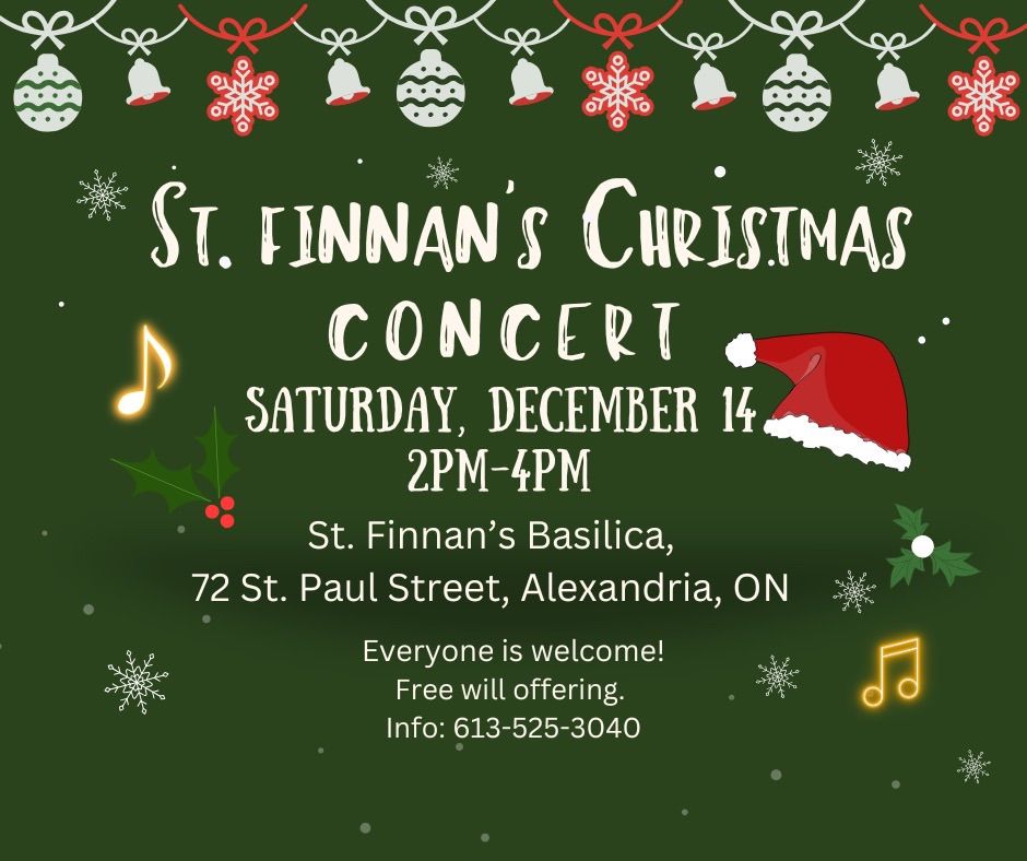 St. Finnan\u2019s Christmas Concert