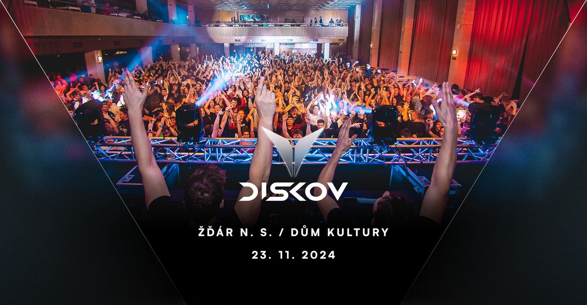 DiskoV \u017d\u010f\u00e1r - 23. 11. 2024 - D\u016fm Kultury