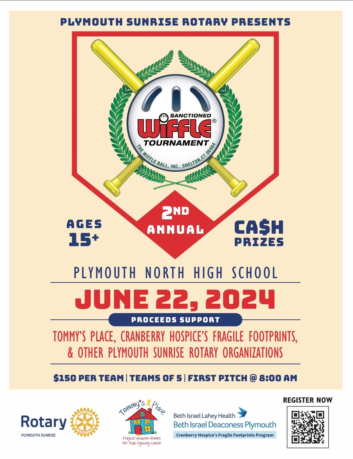Plymouth Sunrise Rotary\u2019s 2nd Annual Wiffle Ball Tournament 