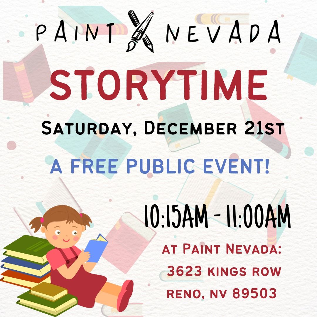 December 21st Storytime @ Paint Nevada