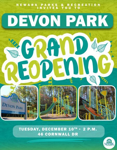 Grand Reopening Celebration at Devon Park