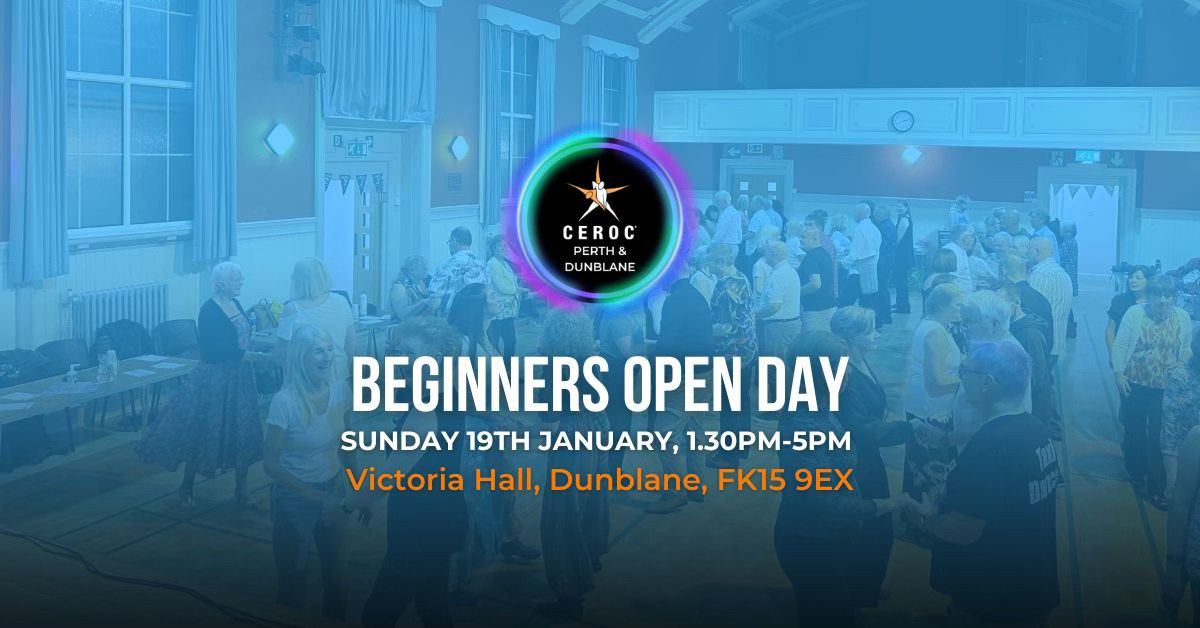 Ceroc Dunblane: Beginners Open Day