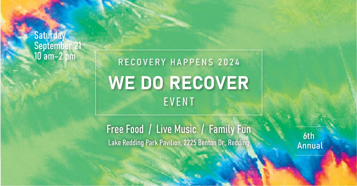 Recovery Happens 2024: We Do Recover!