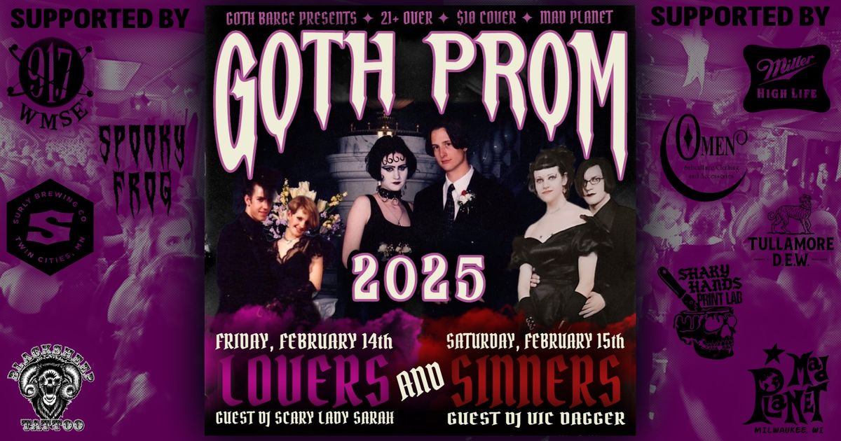 GOTH PROM 2025 at MAD PLANET