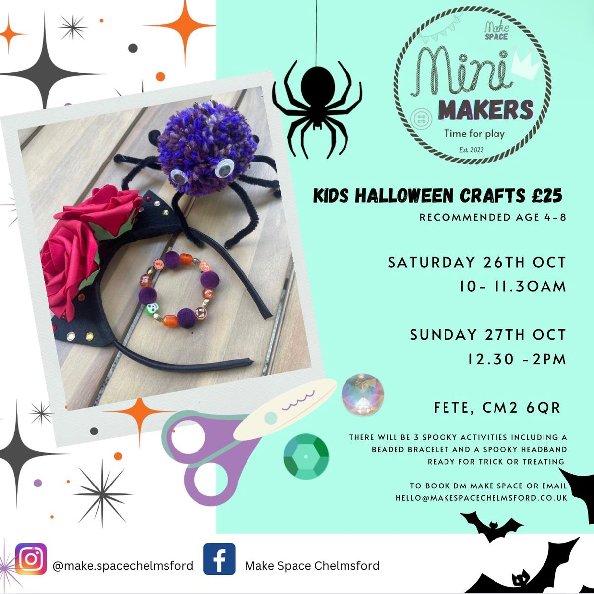 Kids Halloween Craft Class