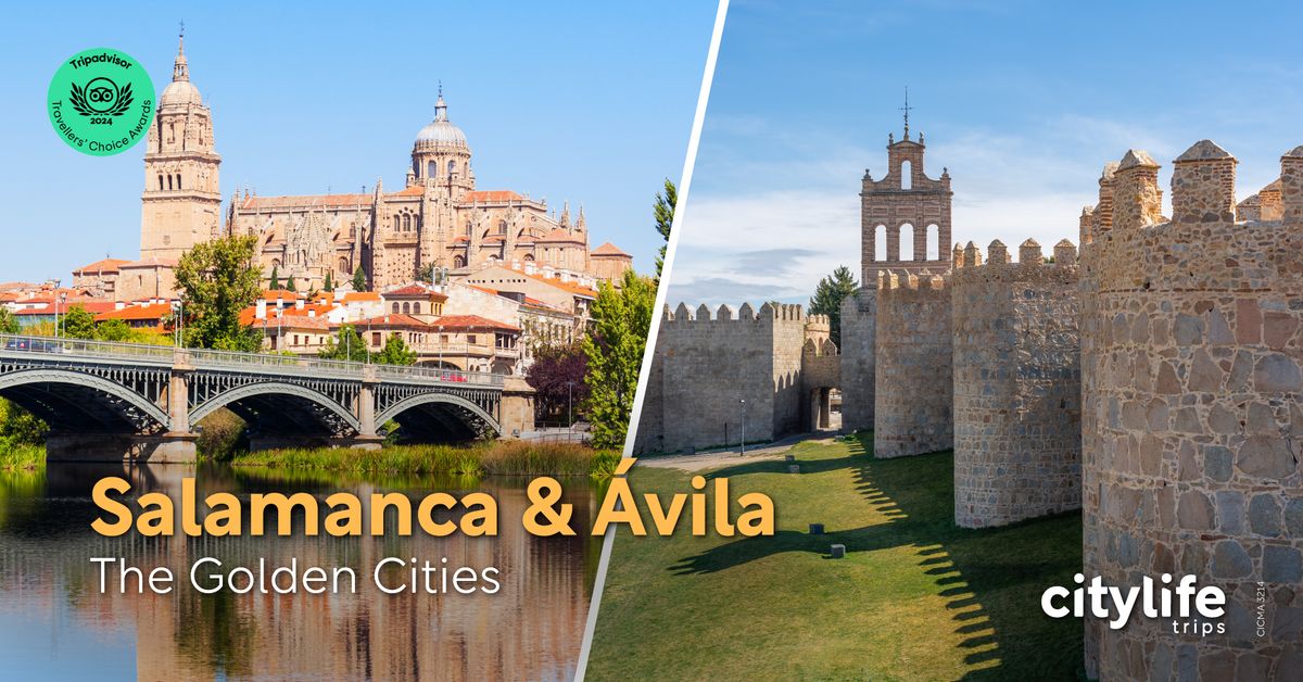 (Oct. 13) Salamanca & \u00c1vila #1: The Golden Cities