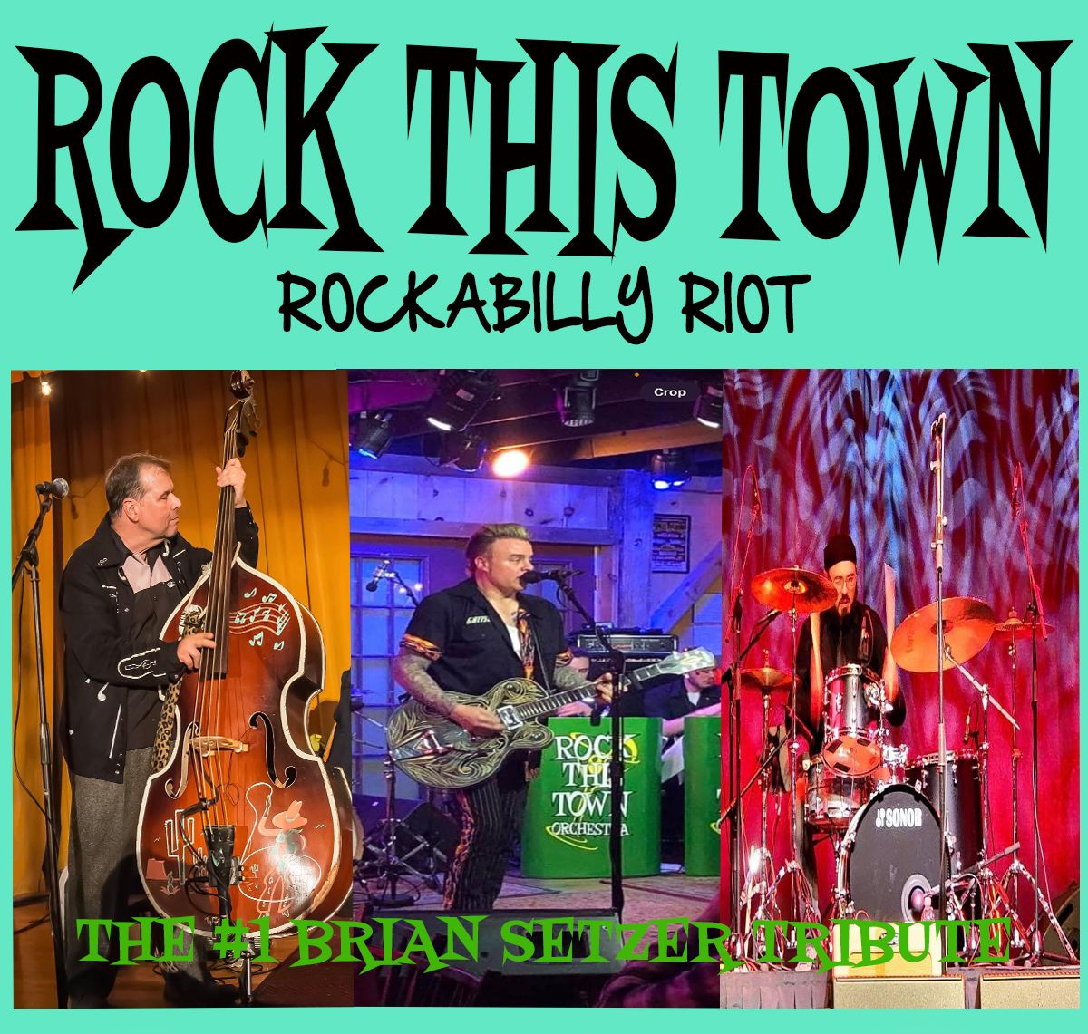 ROCK THIS TOWN "Rockabilly Riot Trio"@Hub City Vinyl